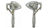 Angle lever locks