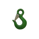 Sika hook, painted green