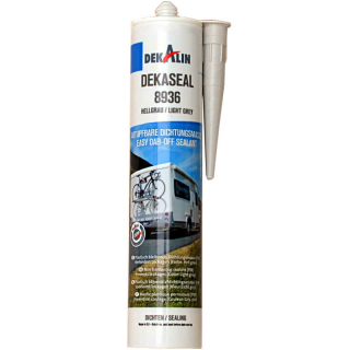 Dekalin Dekaseal 8936 310 ml cartridge sealant can be dabbed light gray