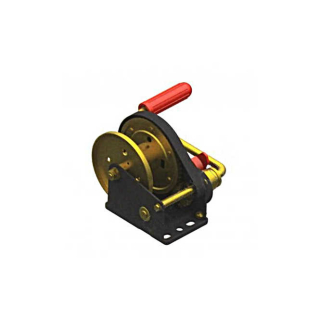 AL-KO braked cable winch BASIC type 450 A with automatic unwinding