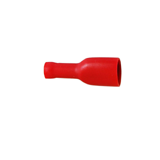 Flat receptacles 35029, fully insulated, red, 0.25 - 1.00 qmm