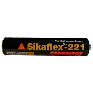 Sikaflex-221 steel gray, 300 ml cartridge, strong adhesive sealant