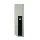 Drop side locks with stop, anodized aluminum 350 mm height, right