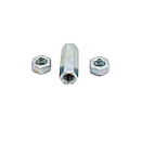 Nut set galvanized for brake linkage M10