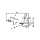 AL-KO overrun device type 251S 1500-2600 kg, VKT 100 - square