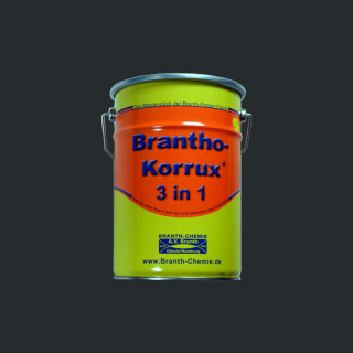 Brantho Korrux "3 in 1" 5 liters graphite black RAL 9011