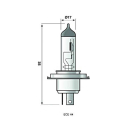 Bulb Narva H7 HD 24 / 70W socket Px26d + 100%