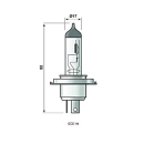 Bulb Narva 12V 60 / 55W socket P43t