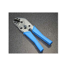 Special crimping pliers for non-insulated crimp connectors