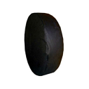 Spare wheel cover with foam insert, black 16 "or...