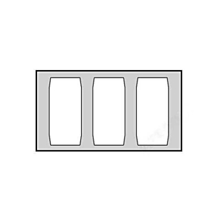 Bracket for 3 x 20 ltr. canister