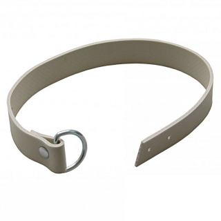 Roll-up strap color: beige, plastic 20 x 300 mm