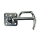 Swing lock size 0 left galvanized