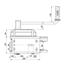 AL-KO 1201 A OPTIMA rope winch with 25 m rope