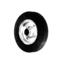 Spare wheel solid rubber steel rim