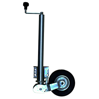 Support wheel 250 kg vz. fully automatic solid rubber steel rim 215x65