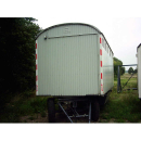 Construction trailer warning corner red / white 2 m. Long...