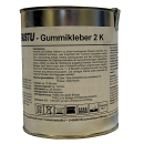 Rubber adhesive 2-component á 860g incl. Hardener