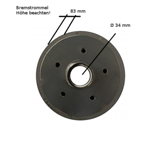 Knott 200 x 50, wheel connection: 112 x 5 holes, wheel bra. Type 20-2425 / 1