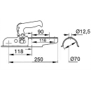 Albe Berndes EM 150 R version G 70 mm de long