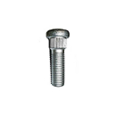 Corrugated wheel bolts M 10 x 1.25 x 35 mm, corrugation...