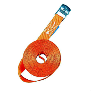 Lashing strap with clamp lock 250 daN 6000 mm 25 mm 1-part