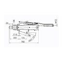 DIN towing eye AL-KO 2.8VB from 2500 to 3500 kg GG 2.8 VB / 1C