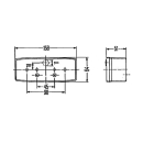 Hella-linse 9 EL 118 700-001 tilbage