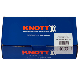 Knott brake shoes 250 x 40 mm 25-2025 / 1