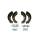 BPW brake shoe set 230 x 40 for S 2304-7 RASK