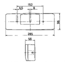 JOKON four-chamber light BBS 496 R right, without rear...