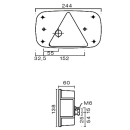 Multipoint III right end, brake, indicator KZL, SML, bayonet connection