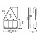 Earpoint I, right tail, brake, flashing, RFS, bayonet...