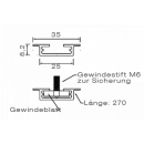 Aspöck mounting rails for Earpoint I